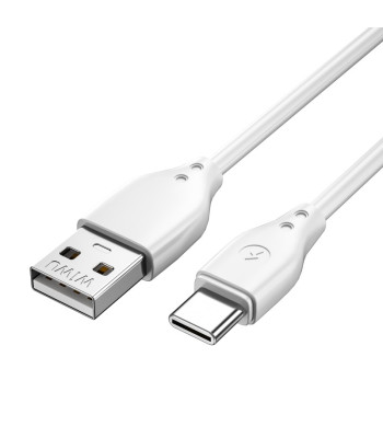 WIWU kaabel Pioneer Wi-C001 USB - USB-C 2,4A 1,0 m valge