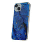 Kuldne Glam ümbris Samsung Galaxy S23 FE Blue jaoks