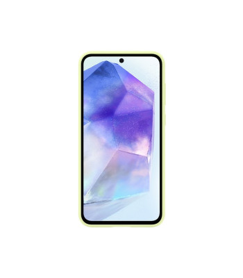 Samsungi silikoonist ümbris Galaxy A55 5G lime jaoks