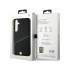 BMW ümbris Samsung Galaxy S24 jaoks + must Signature Leather Textured - Line MagSafe