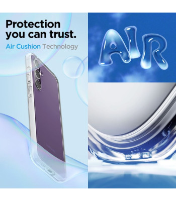 Spigen Liqiud Air ümbris Samsung Galaxy S23 FE Crystal Clear jaoks