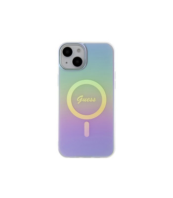 Guess ümbris iPhone 15 Plus 6,7 GUHMP15MHITSU HC IML MAGSAFE IRIDESCENT PURPLE jaoks