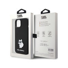 Karl Lagerfeld ümbris iPhone 15 Plus 6,7 KLHCP15MSMHCNPK must HC SILICONE C METAL PIN