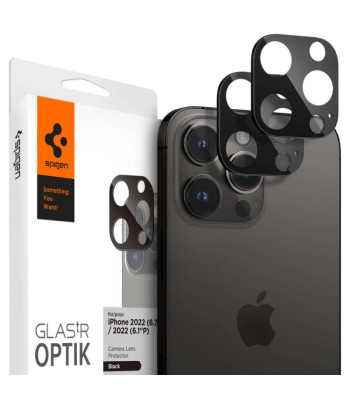 Spigen karastatud klaas kaamerale Glas.TR Optik 2-Pack iPhone 14 Pro / Pro Max jaoks