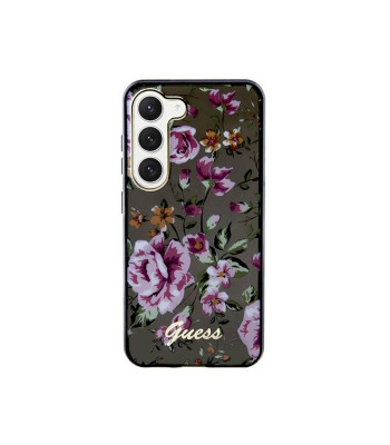 Guess ümbris Samsung Galaxy S23 Plus GUHCS23MHCFWSK must HC IML Flower jaoks