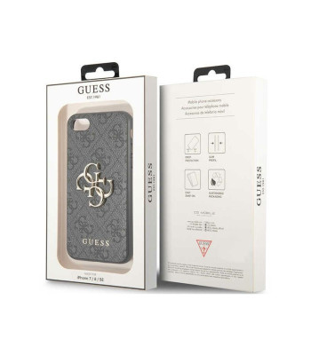 Guess ümbris iPhone 7 / 8 / SE jaoks GUHCI84GMGGR hall raamatuümbris 4G Big Metal Logo