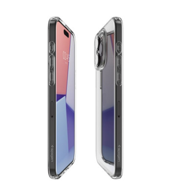 Spigen ümbris Liquid Crystal iPhone 15 Pro Max 6.7 Crystal Clear jaoks