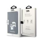 Karl Lagerfeldi ümbris iPhone 14 6.1 KLBKP14SSANKCPK must BT Saffiano Patch Karl-Choupette NFT jaoks