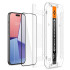 Spigen karastatud klaas GLAS.TR EZ FIT FC 2-PACK iPhone 15 Plus 6,7 must