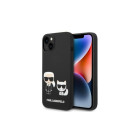 Karl Lagerfeld ümbris iPhone 14 Pro Max 6.7 KLHMP14XSSKCK must HC Magsafe vedel silikoon Karl - Choupette