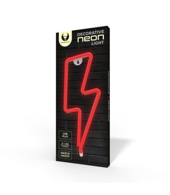 Neoon LED valgusti BOLT punane Bat + USB FLNEO6 Forever Light