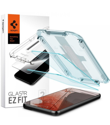 Spigen karastatud klaas Glas.TR ”EZ Fit” 2-pakk Samsung Galaxy S22 jaoks