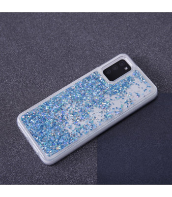 Liquid Sparkle TPU ümbris iPhone 14 Pro Max 6,7 sinine jaoks