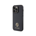 Guess ümbris iPhone 13 Pro Max 6,7 GUHCP13XPS4DGPK must HC PU 4G Metal Logo Strass jaoks