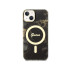 Guess ümbris iPhone 14 6.1 GUHMP14SHTMRSK must kõva ümbris Magsafe IML Golden Marble