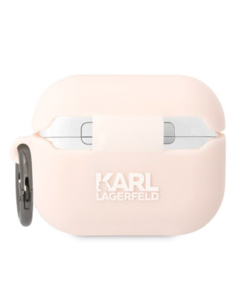 Karl Lagerfeld ümbris "Airpods Pro" KLAPRUNIKP valge 3D silikoon NFT Karl