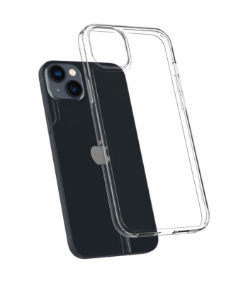 Spigen Airskin hübriidümbris iPhone 14 Plus 6.7 Crystal Clear jaoks