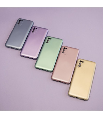 Metallist ümbris Xiaomi Redmi 9A / 9AT / 9i roosa jaoks