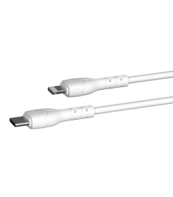 "Devia" kaabel Kintone USB-C - Lightning 1,0 m 3A 27W valge