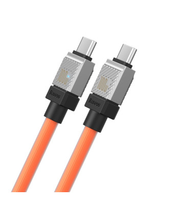 "Baseus" kaabel CoolPlay USB-C - USB-C 1m 100W oranž