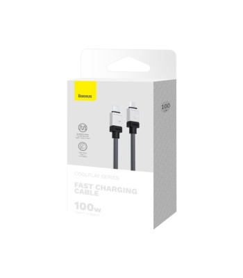 "Baseus" kaabel CoolPlay USB-C - USB-C 1m 100W must