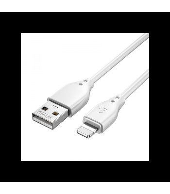 WIWU kaabel Pioneer Wi-C001 USB – Lightning 2,4A 1,0 m valge