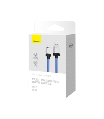 "Baseus" kaabel CoolPlay USB - Lightning 1m 2,4A sinine