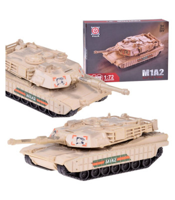 Abrams M1A2 ehitusplokid American Tank Build Tank 1:72 ZA5024