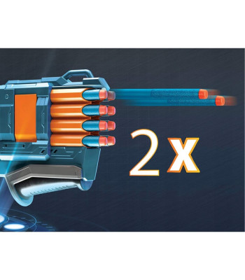 Suur kerge Nerf Elite 2.0 relvakomplekt + 16 kuuli lastele ZA5179