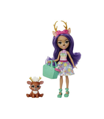 Enchantimals Doll Danessa Deer Yellow Sprint + Surprise ZA5110