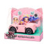 Noh! Noh! Noh! Surprise Plush roosa auto kabriolett roosa kassipoeg ZA4921