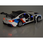 BMW M6 GT3 metallist autosportmudel 1:32 skaala valgusheli ZA4613