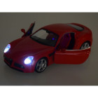 Auto metallist mudel Alfa Romeo 8C Competizione mõõtkavas 1:32 tuled ZA4607