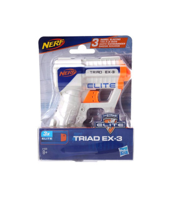 Nerf GUN N-Strike Triad Ex-3 padrunid ZA4578