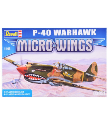 Revell Micro Wingsi mudel P-40 Warhawk 1:144 RV0019