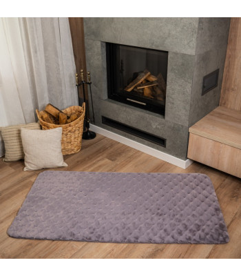 Vaip Eco-fur DIAMOND 75x150 cm mandel