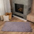 Vaip Eco-fur DIAMOND 75x150 cm mandel