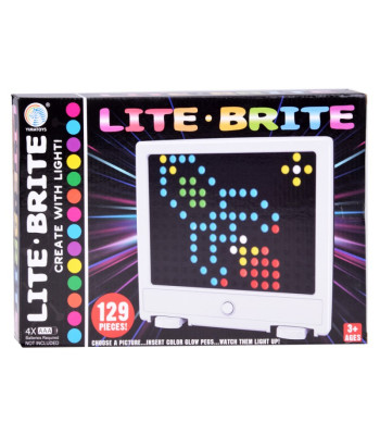 LED-mosaiikplaat tuledega pusle Lite brite ZA4188