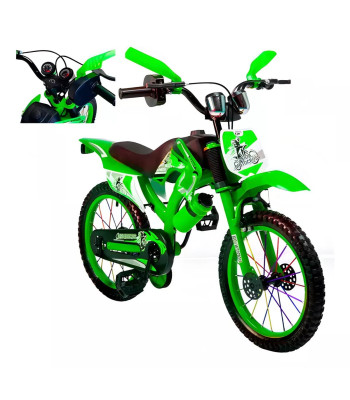 Laste jalgratas - helidega mootorratas 20-tollised rattad PR-1540